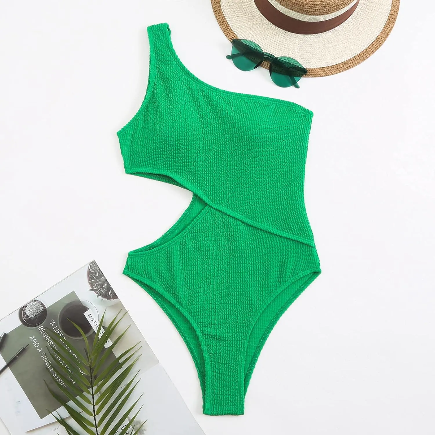 maisdgop One Piece Swimsuit Women Tummy Control Sports Backless Sling Bikini Set Sexy Pretty Color Block Push Up Swimsuits