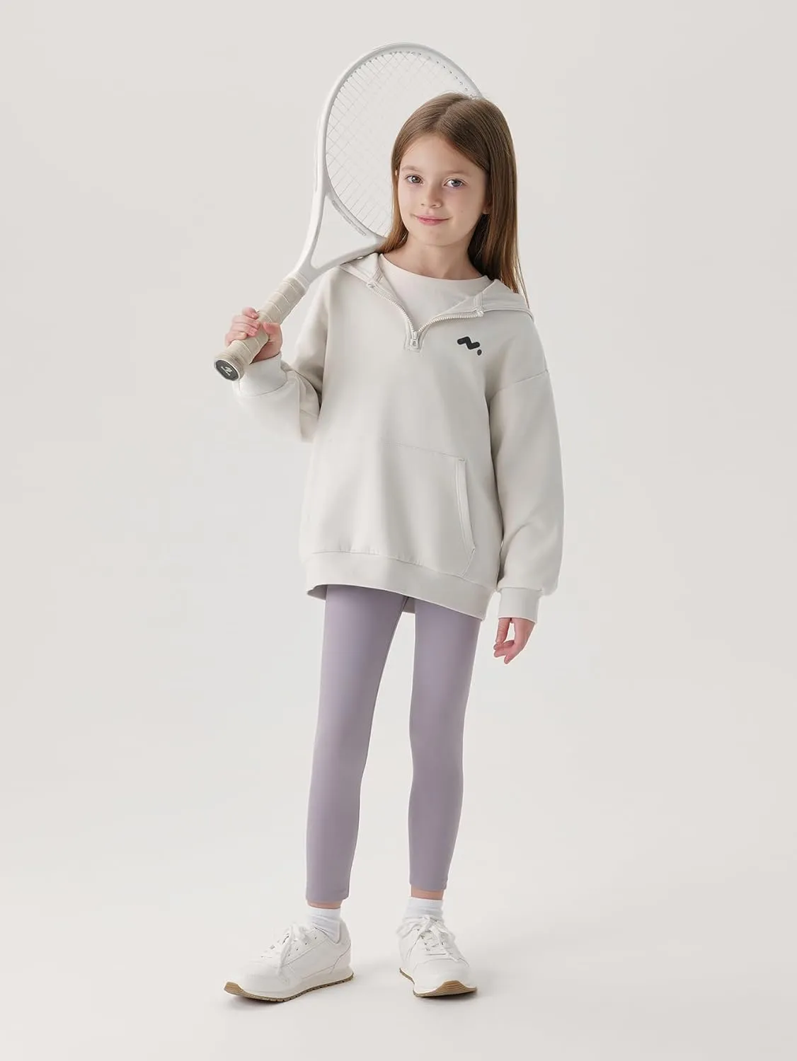 marc & janie Girls Stretch Sports Yoga Pants Soft Everyday Leggings Peplum Bottoms 241230