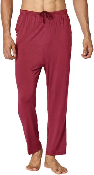 Men's Modal Pajama Pants Lounge Pants with Pockets Soft Sleep Pj Bottoms