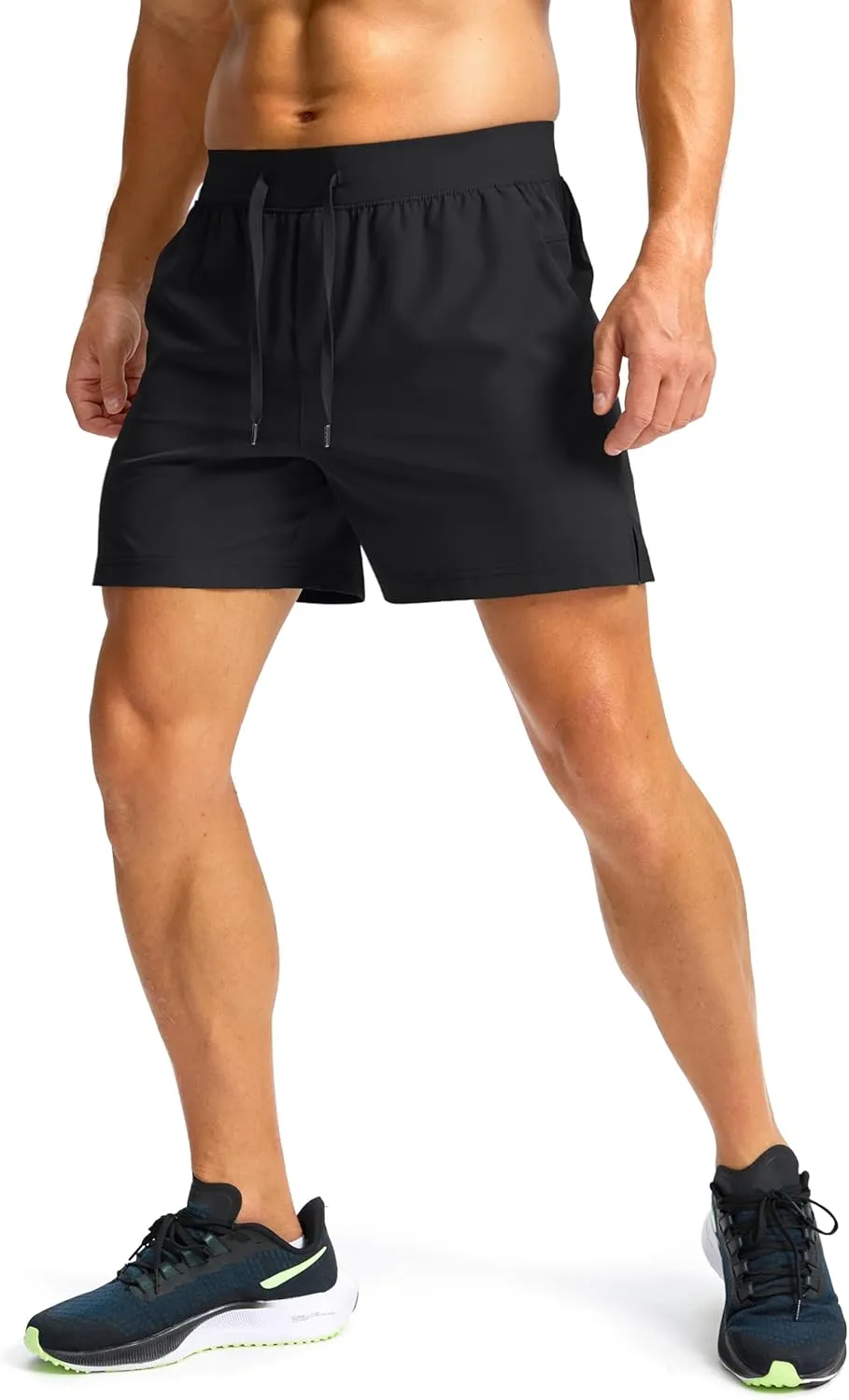 Men's Running Shorts with Zipper Pockets 7"/ 5" / 9" Lightweight Quick Dry Basketball Gym Workout Athletic Shorts for Men