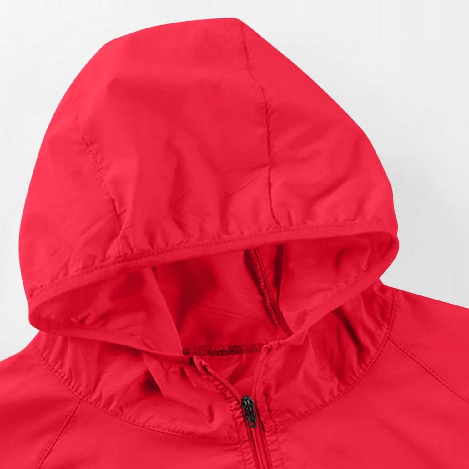 Outdoor Jackets for Women Sun Protection SPF Shirt Long Sleeve Zipper Smooth Lightweight Athletic Shirts with Pocket