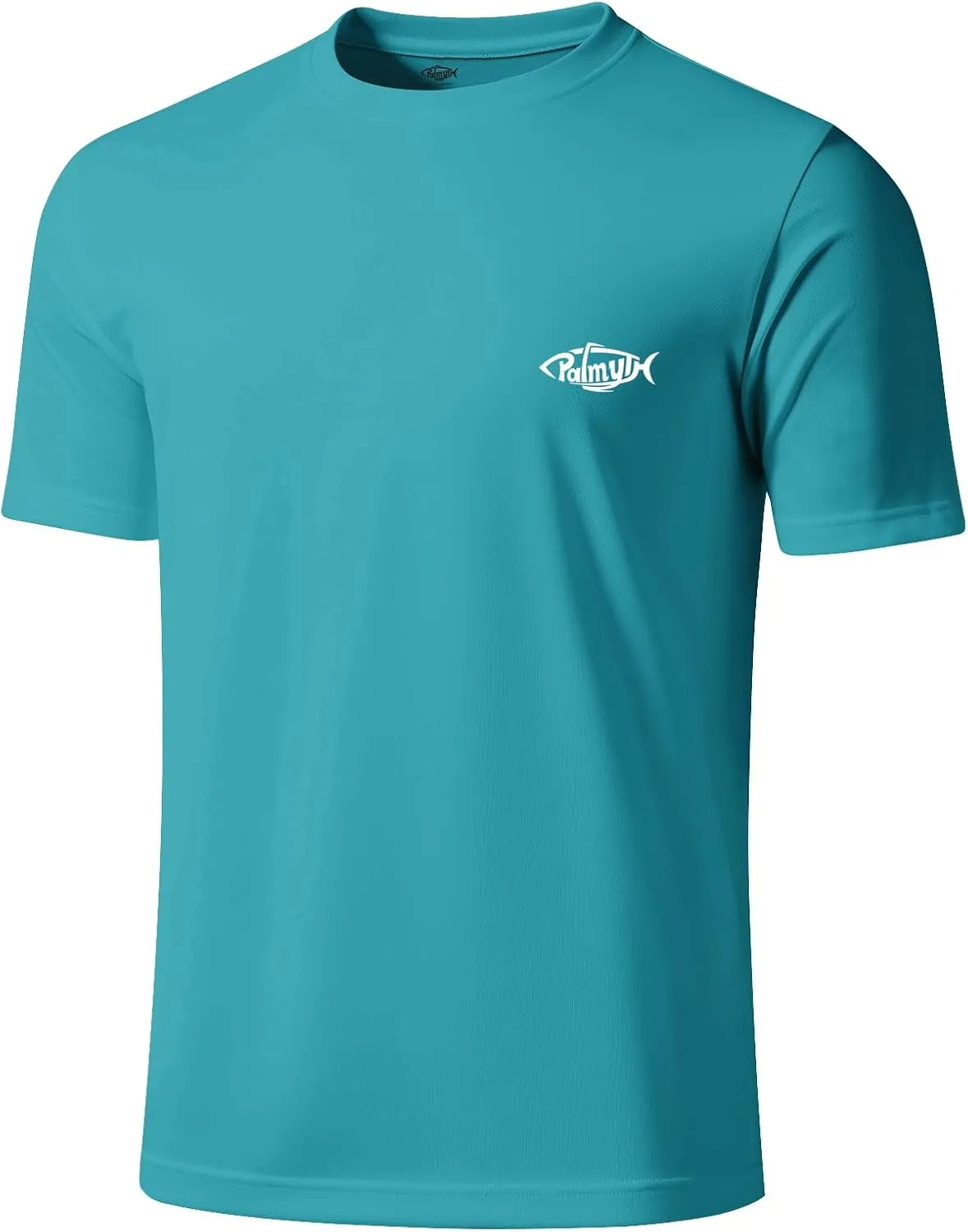 Palmyth Fishing Shirts for Men Short Sleeve UPF 50  Sun Protection UV T-Shirt Tee