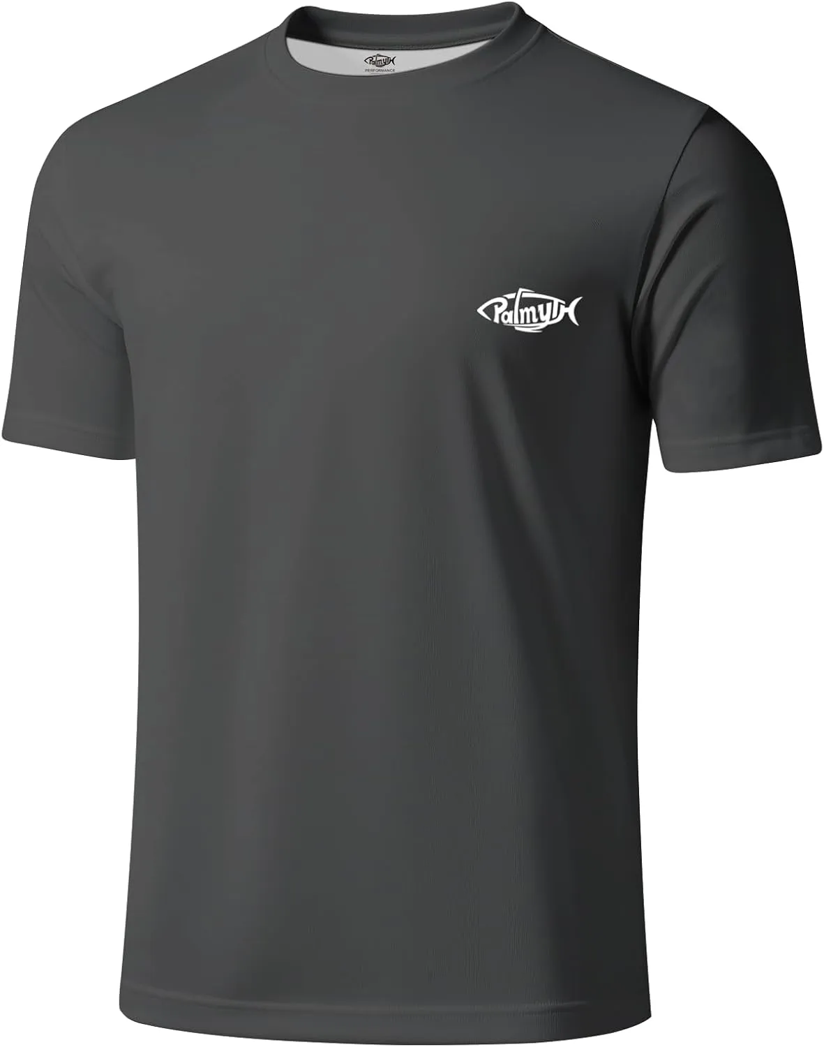 Palmyth Fishing Shirts for Men Short Sleeve UPF 50  Sun Protection UV T-Shirt Tee