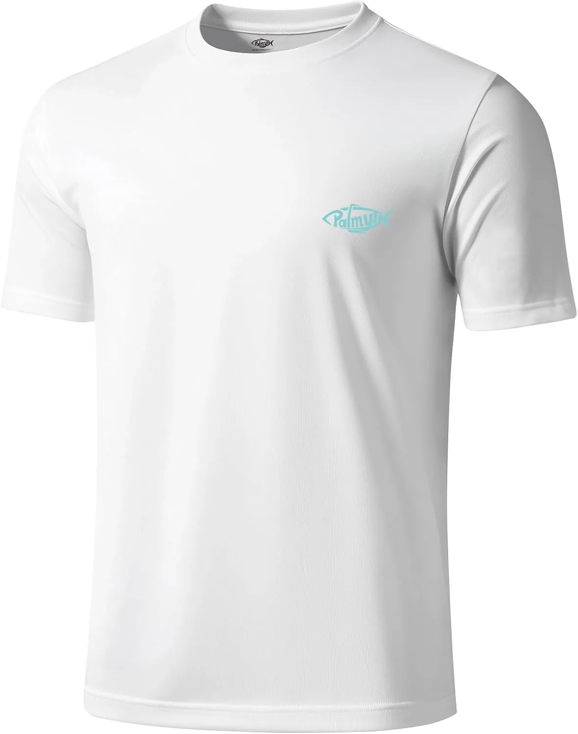 Palmyth Fishing Shirts for Men Short Sleeve UPF 50  Sun Protection UV T-Shirt Tee
