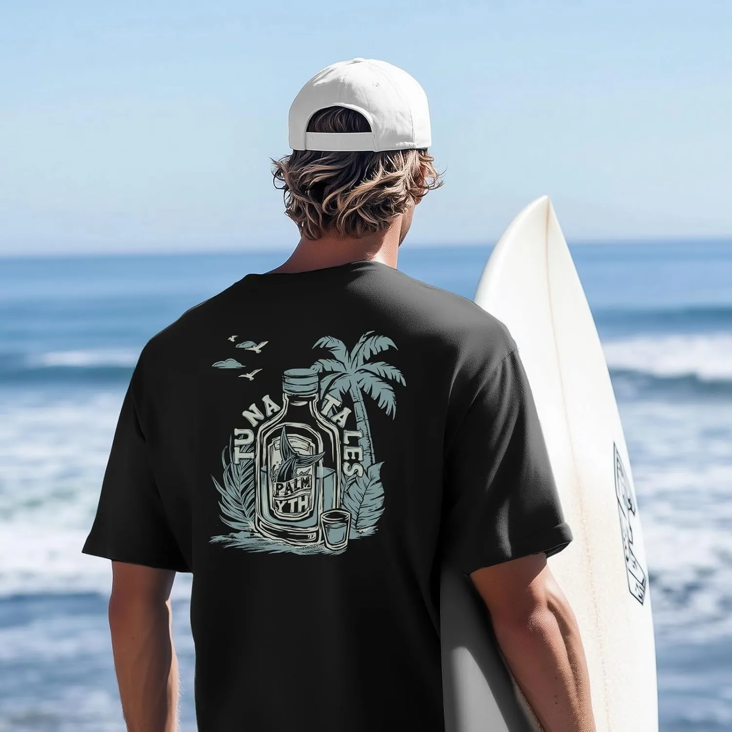 Palmyth Fishing Shirts for Men Short Sleeve UPF 50  Sun Protection UV T-Shirt Tee