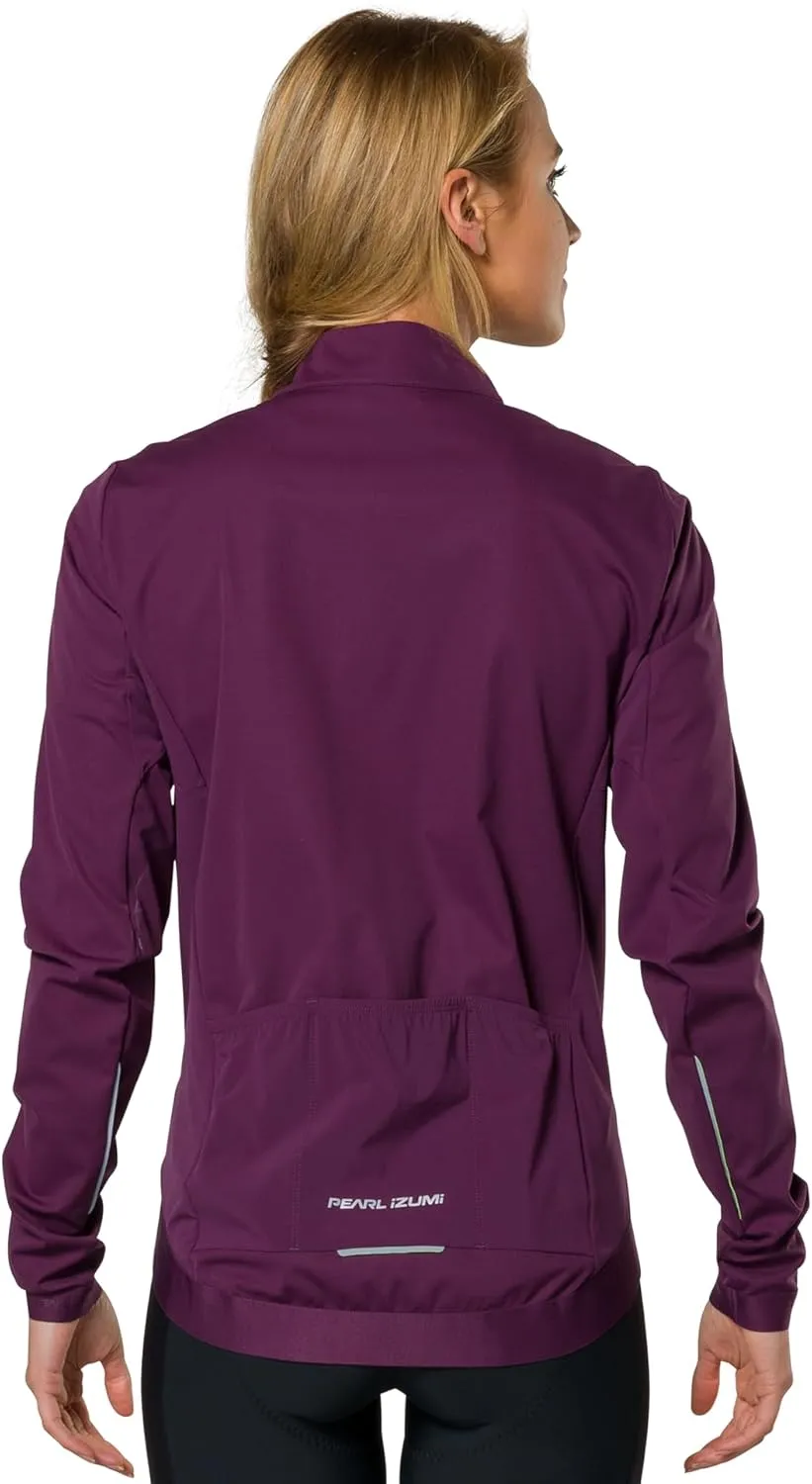 PEARL IZUMI Women's Attack Hybrid Jacket, Windproof, Form-Fitting Cycling Jacket with Safety Elements
