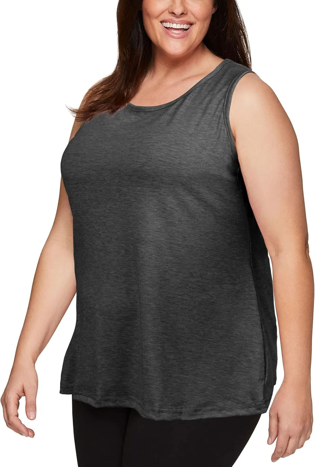 Plus Size Tank Tops for Women Summer Sleeveless Workout Tank Tops Scoop Necklines T-Shirts Casual Loose