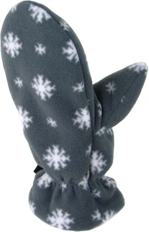 Polar Feet Mittens Double-Thick Fleece
