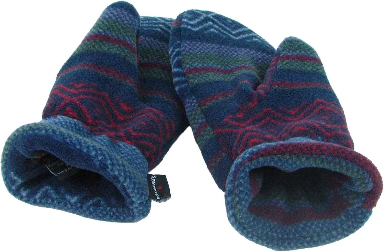 Polar Feet Mittens Double-Thick Fleece