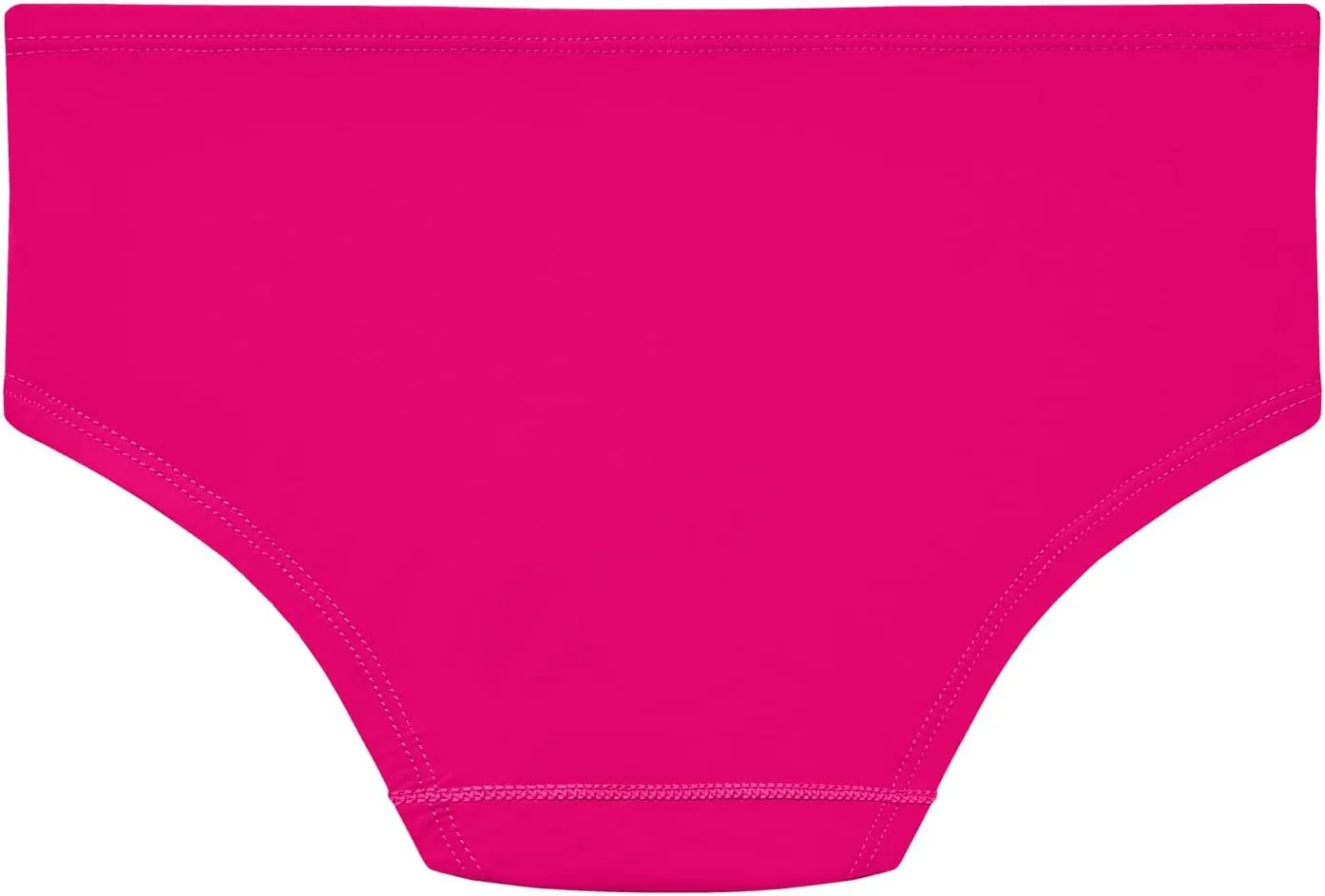 QBK Girls' Swimming Bottom Suit Swim Brief UPF50  Rash Guard Swimsuit Sun Protection Quick Dry (2t-14Years)