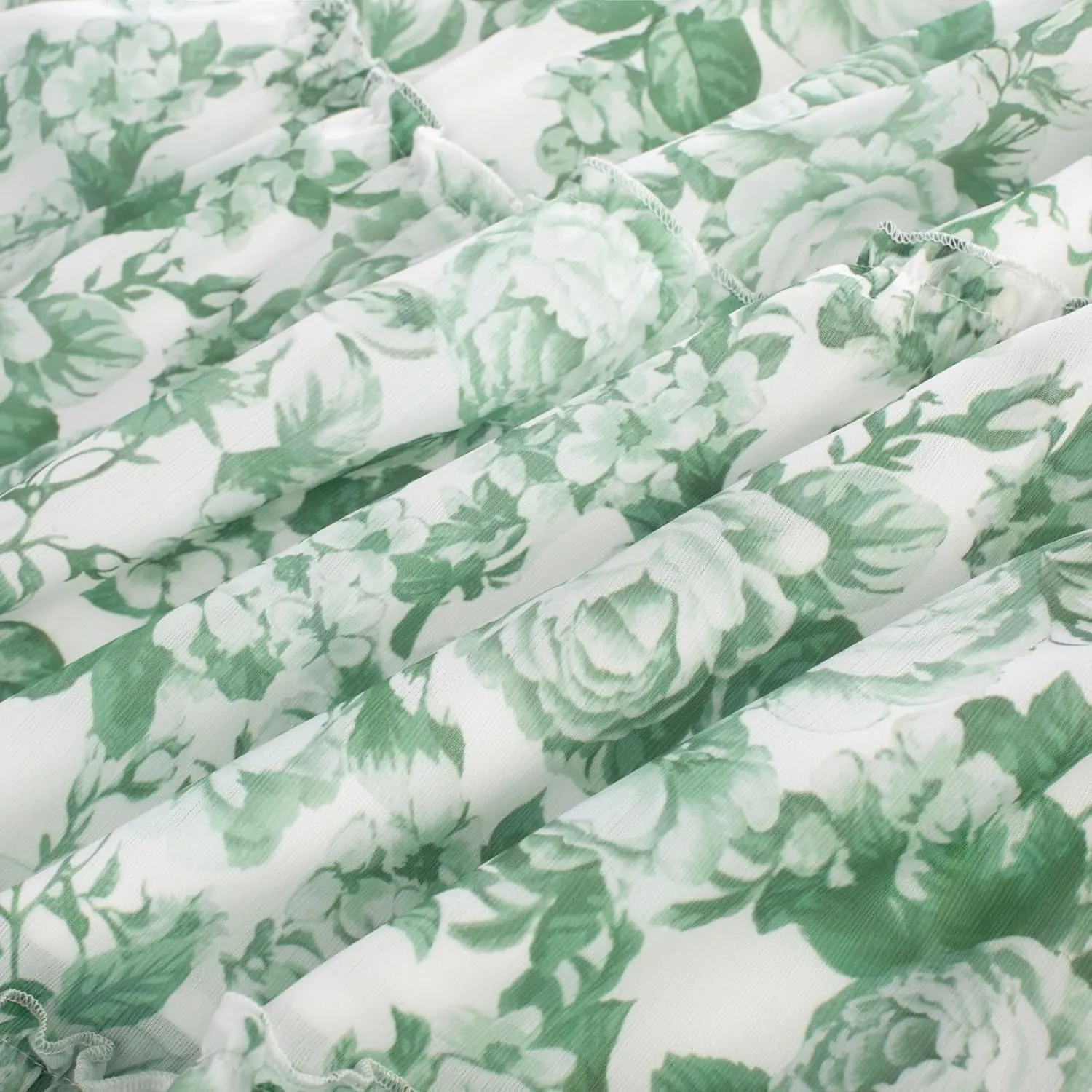 Scarlet Darkness Summer Skirts for Women Maxi Long Floral Skirt Flowy Tiered Renaissance Skirt