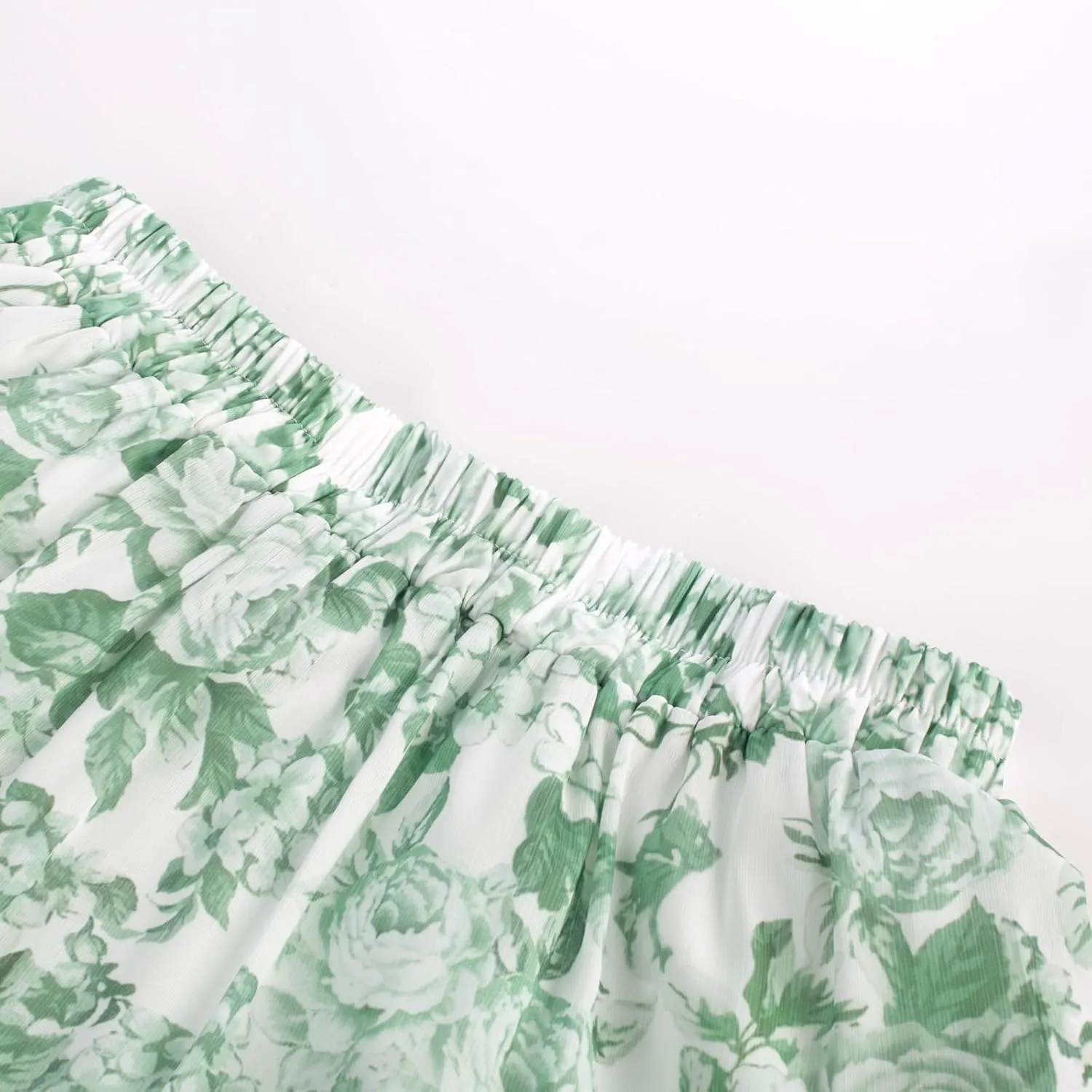 Scarlet Darkness Summer Skirts for Women Maxi Long Floral Skirt Flowy Tiered Renaissance Skirt