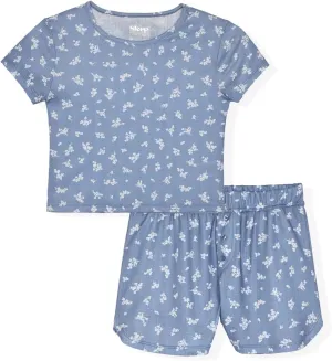 Sleep On It Girls Novelty Pajamas Set Short Sleeve & Shorts Sleepwear for Kids