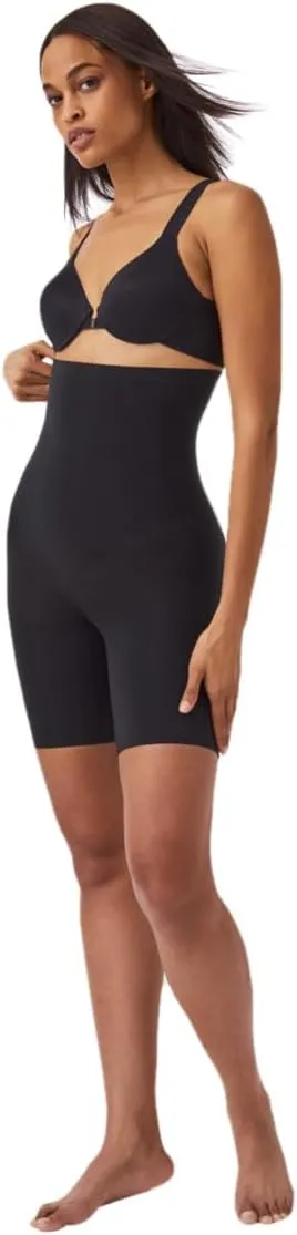 SPANXsculpt Seamless Power High-Waisted Mid-Thigh Short - Lightweight, All-Day Comfort - Core Control Shapewear