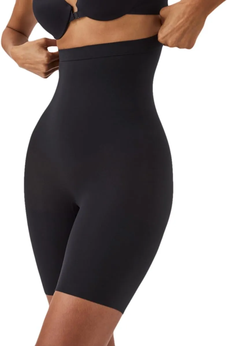 SPANXsculpt Seamless Power High-Waisted Mid-Thigh Short - Lightweight, All-Day Comfort - Core Control Shapewear