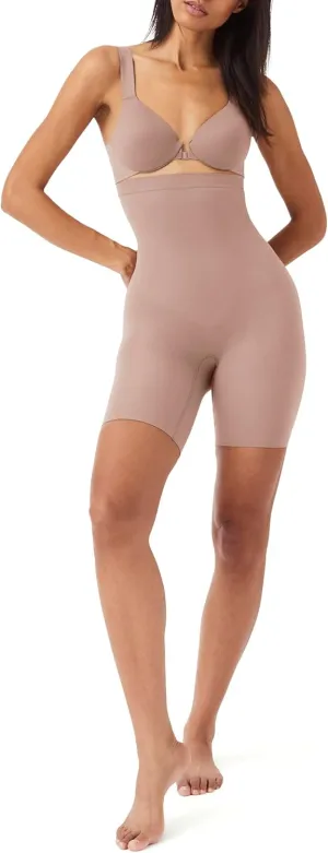 SPANXsculpt Seamless Power High-Waisted Mid-Thigh Short - Lightweight, All-Day Comfort - Core Control Shapewear