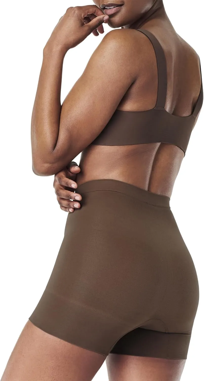 SPANXsculpt Seamless Power Shorty - For All Hemline Lengths - Lightweight Core Control Shapewear - Dig-Free Waistband