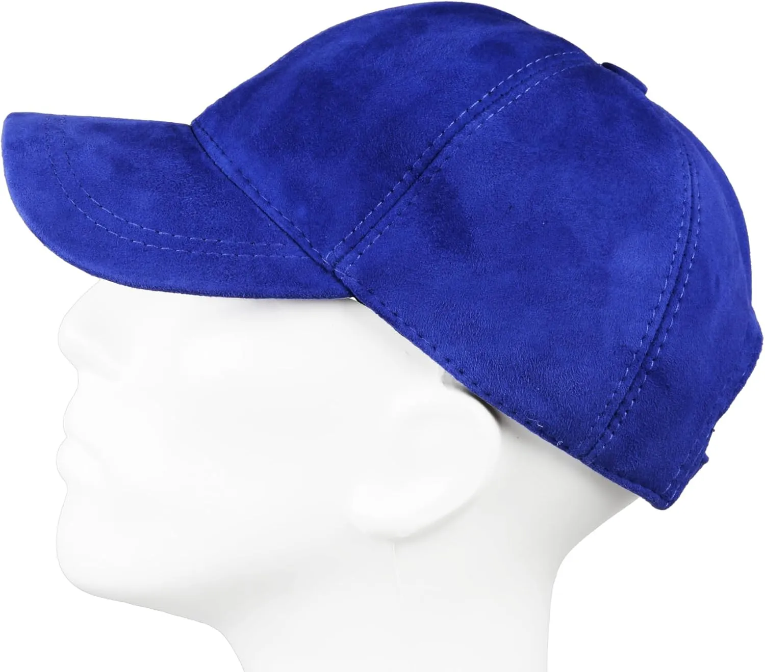 Suede Leather Unisex Baseball Cap