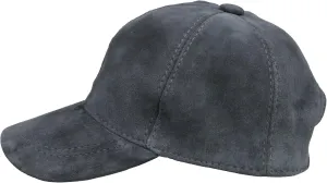 Suede Leather Unisex Baseball Cap