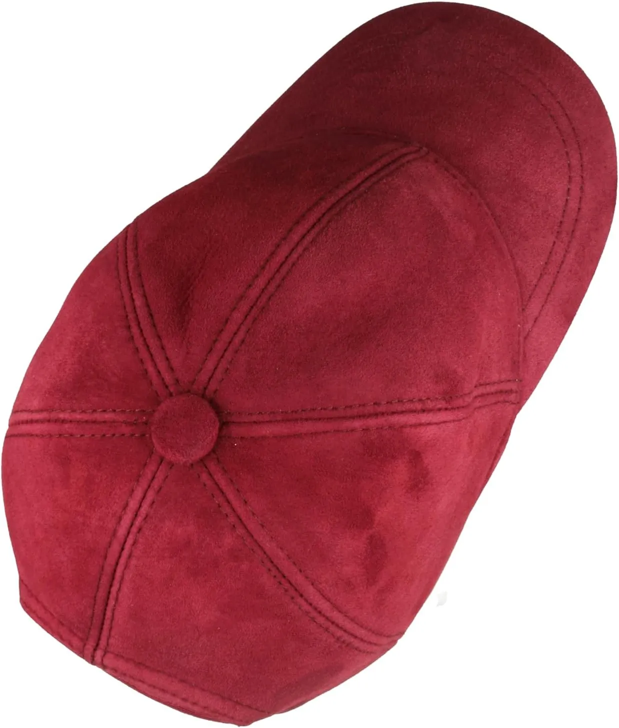 Suede Leather Unisex Baseball Cap
