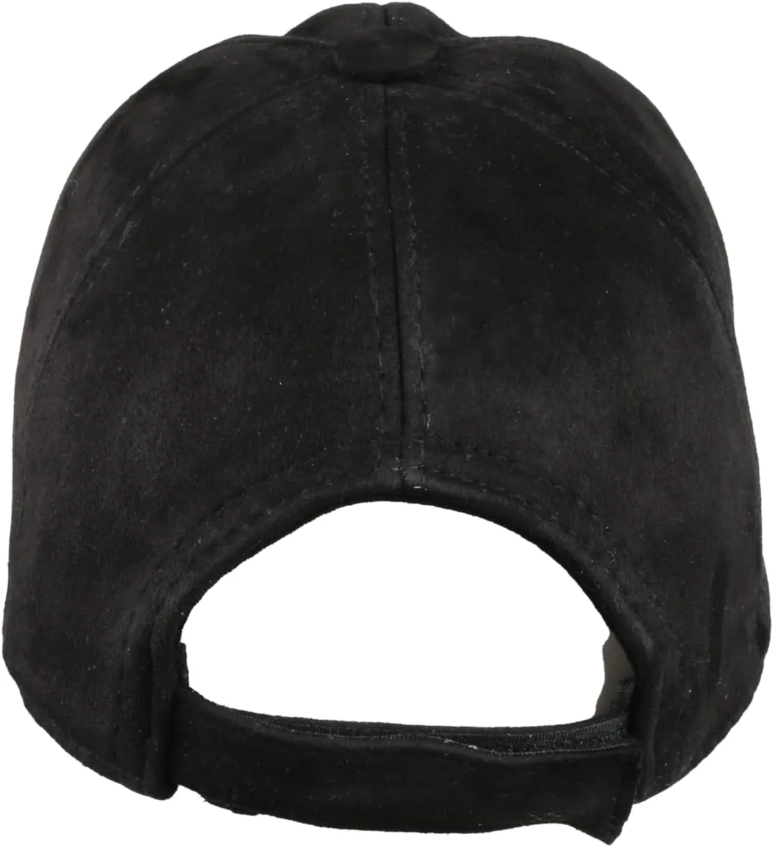 Suede Leather Unisex Baseball Cap