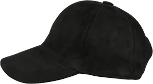 Suede Leather Unisex Baseball Cap