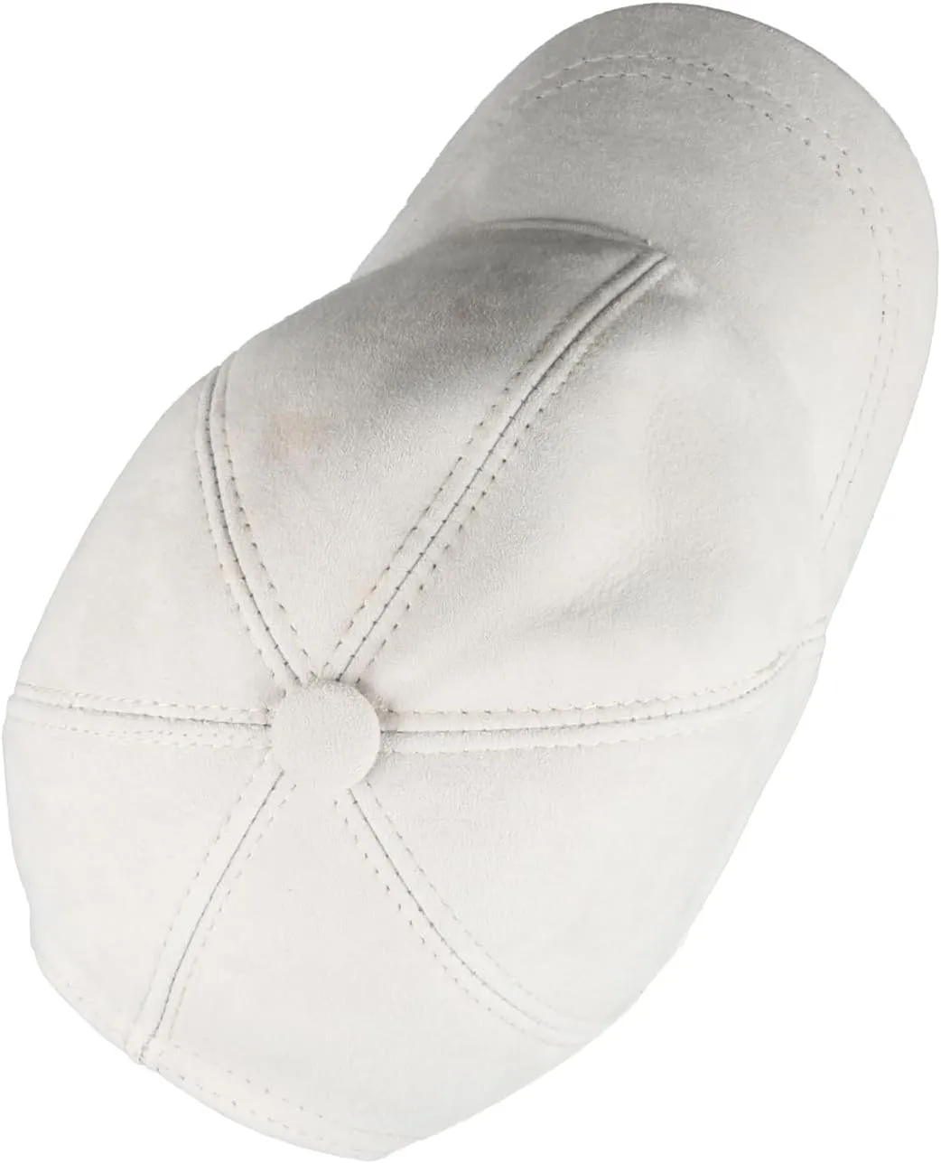 Suede Leather Unisex Baseball Cap