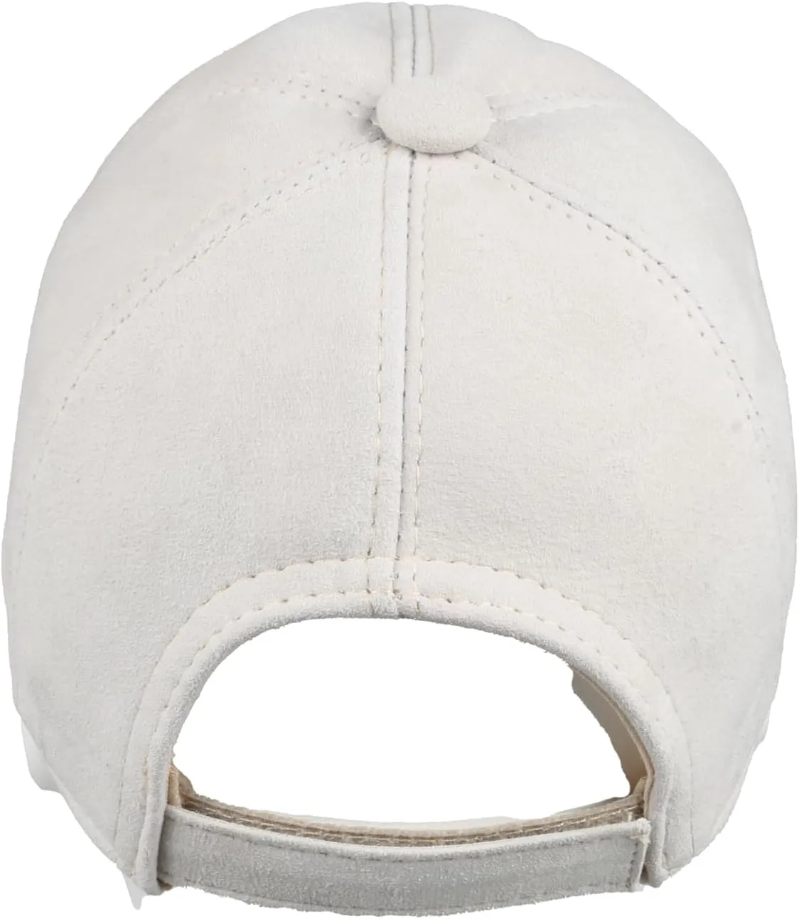 Suede Leather Unisex Baseball Cap