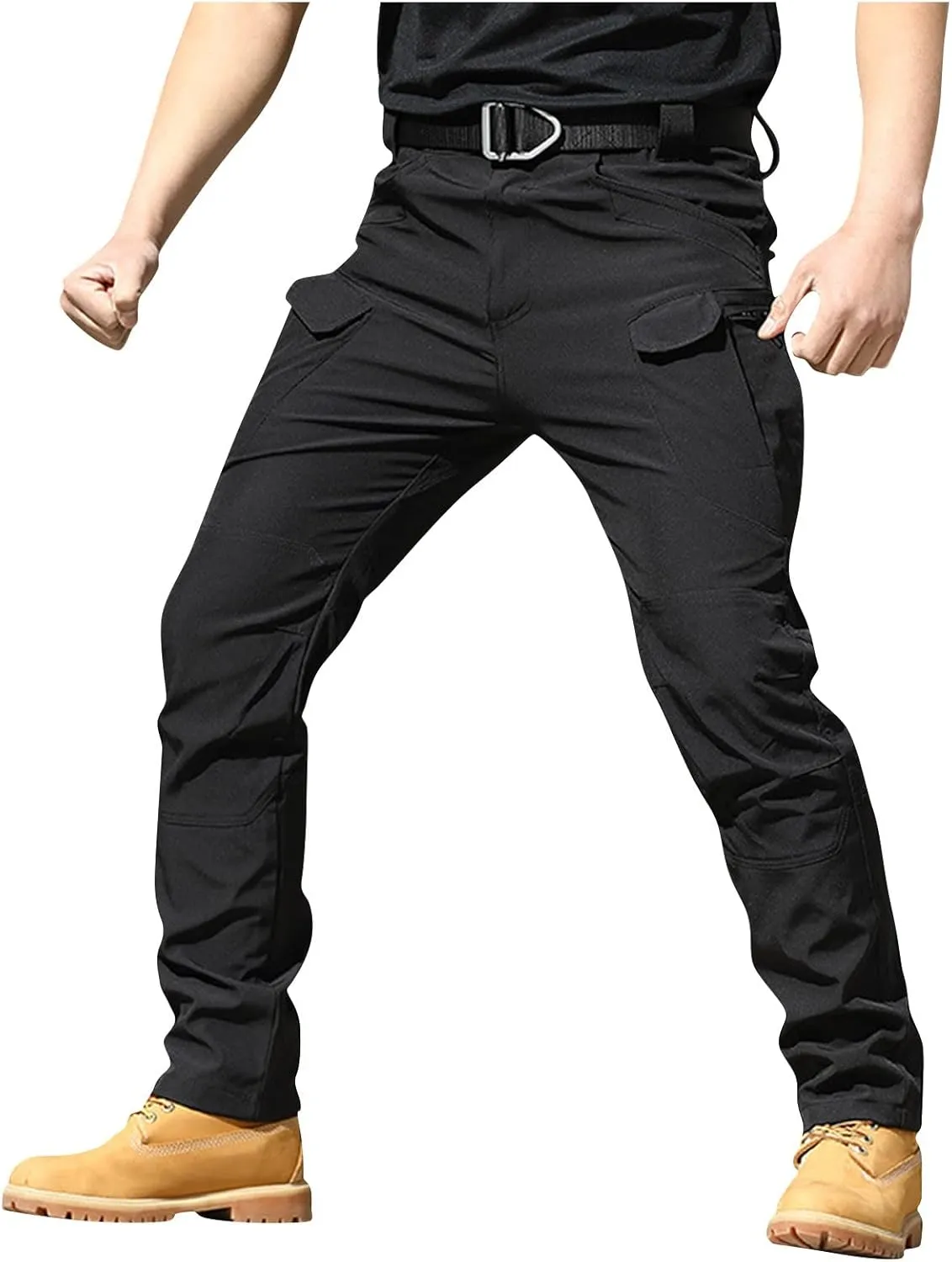 Tactical Pants for Men Waterproof Cargo Pants Multi Pockets Stretch Ripstop Combat Pants Outdoor Hiking Pants Work Pants