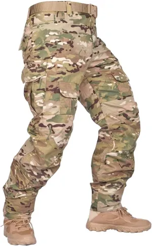 TRGPSG Men's Hiking Pants, Outdoor Lightweight Travel Pants Cargo Pants Work Pants for Men