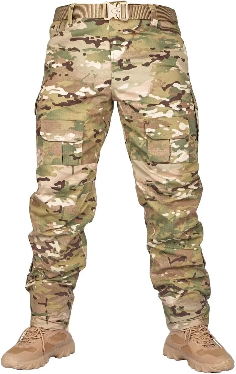 TRGPSG Men's Hiking Pants, Outdoor Lightweight Travel Pants Cargo Pants Work Pants for Men