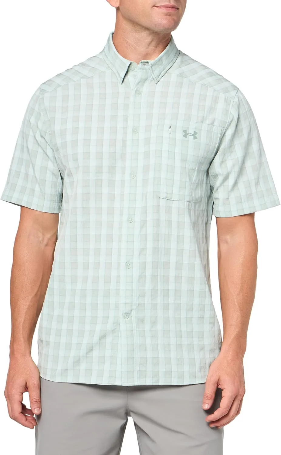 Under Armour Men's Drift Tide 2.0 Plaid Short-Sleeve T-Shirt