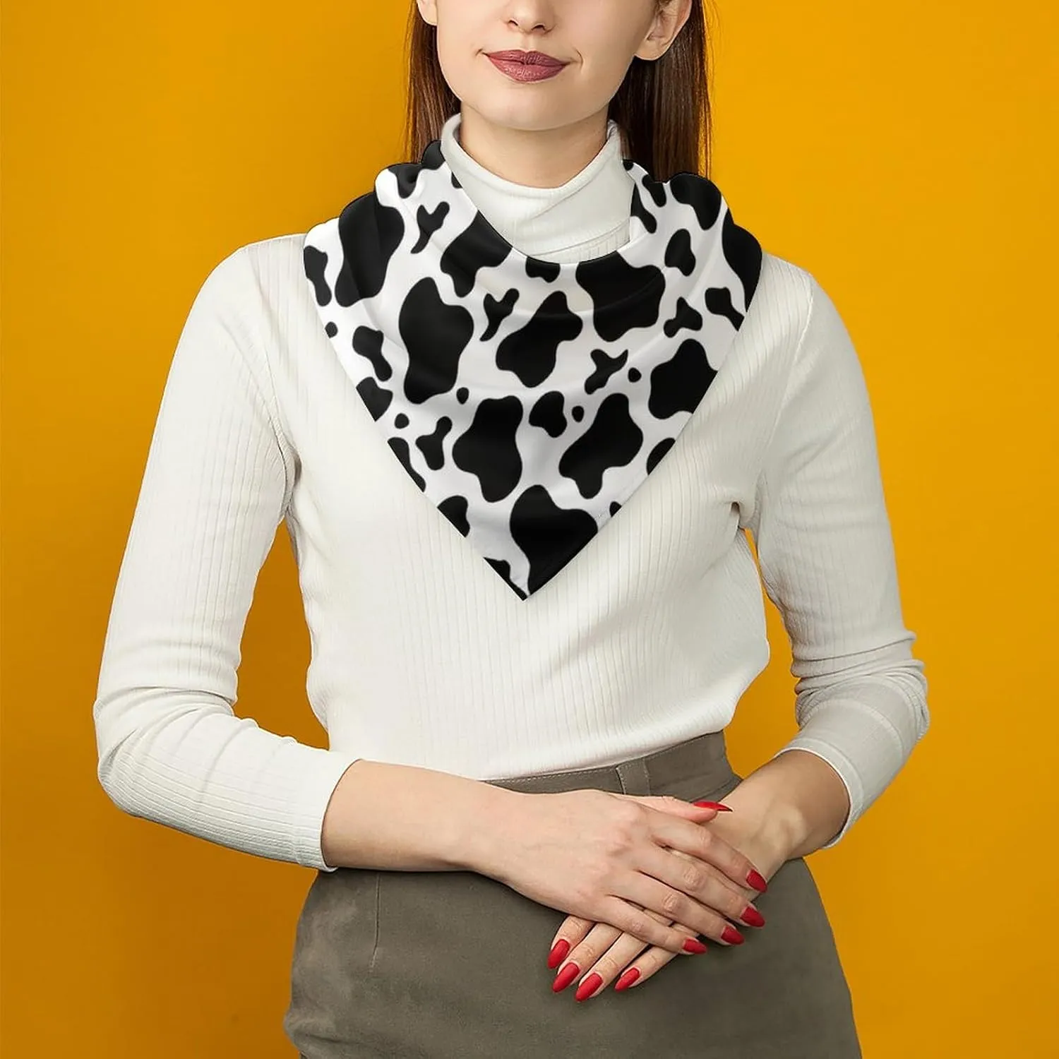 Unique Bandana Handkerchiefs for Women, Smooth Face Mask Headbands Neck Gaiter