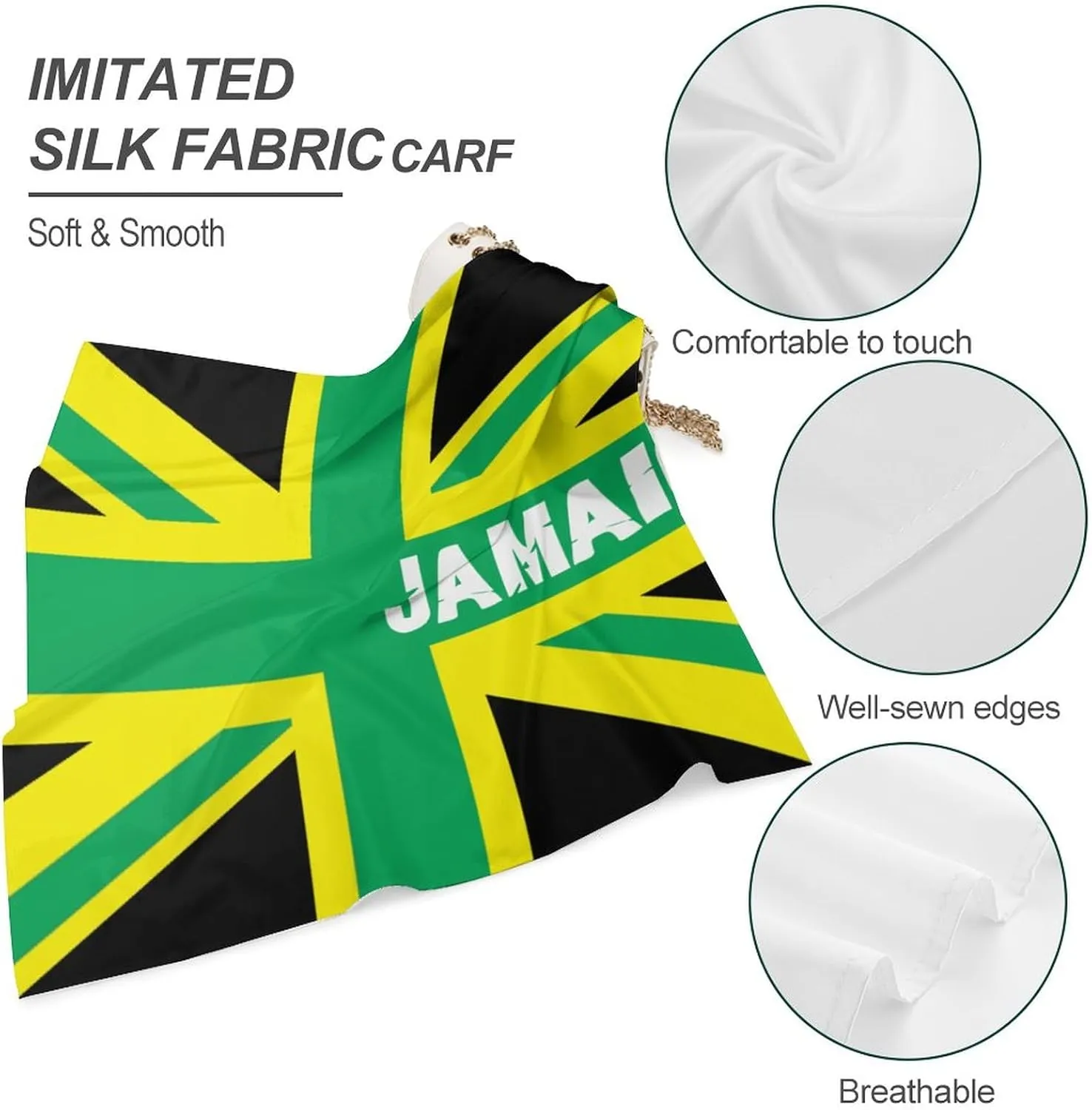 Unique Bandana Handkerchiefs for Women, Smooth Face Mask Headbands Neck Gaiter