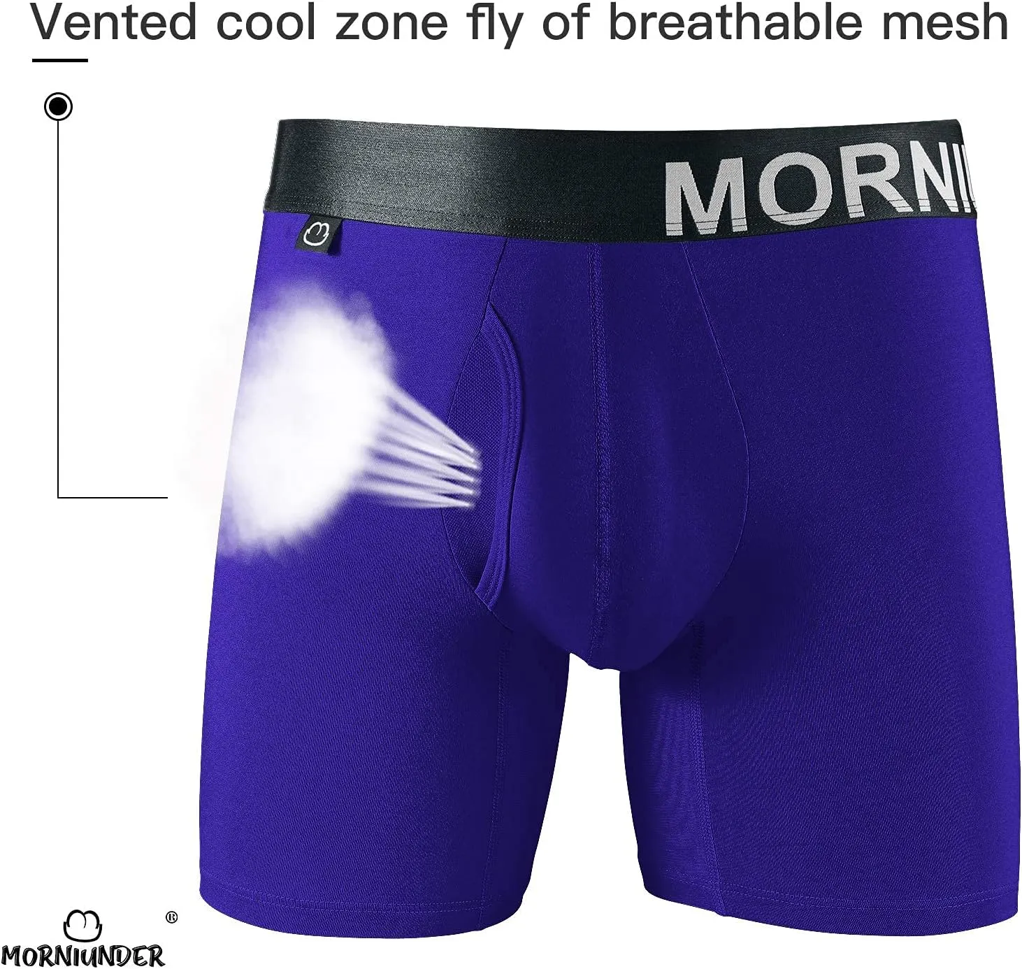 Viscose from Bamboo Mens Boxers for Men Underwear Shorts - Soft Loose Comfortable Breathable