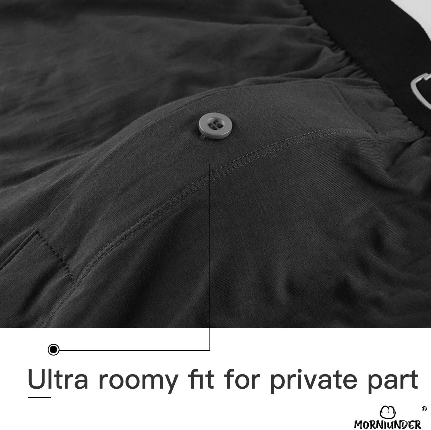 Viscose from Bamboo Mens Boxers for Men Underwear Shorts - Soft Loose Comfortable Breathable