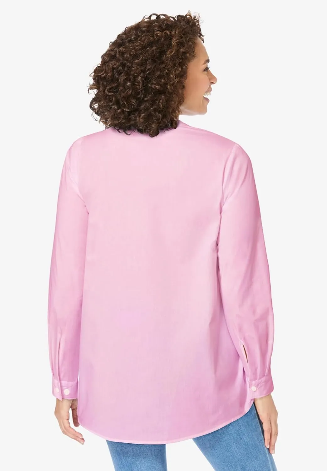 Woman Within Women's Plus Size Perfect Pintuck Tunic