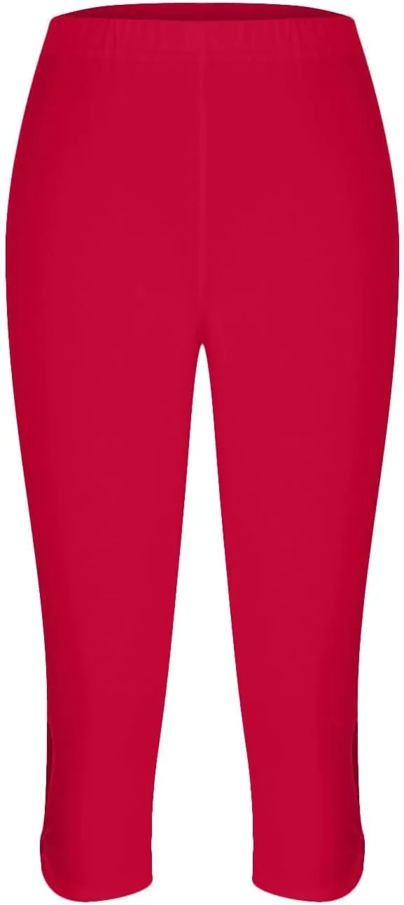 Womens Casual Cropped Leggings Seamless Smooth Stretchy Yoga Pants High Waisted Butt Lifting Tights Beach Sweatpants
