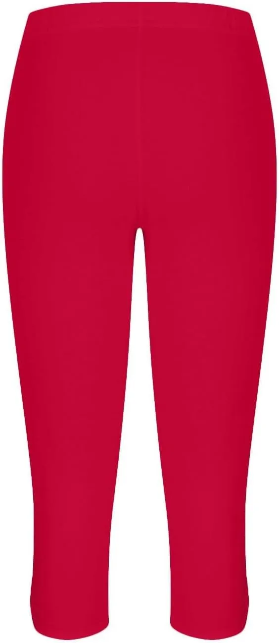 Womens Casual Cropped Leggings Seamless Smooth Stretchy Yoga Pants High Waisted Butt Lifting Tights Beach Sweatpants