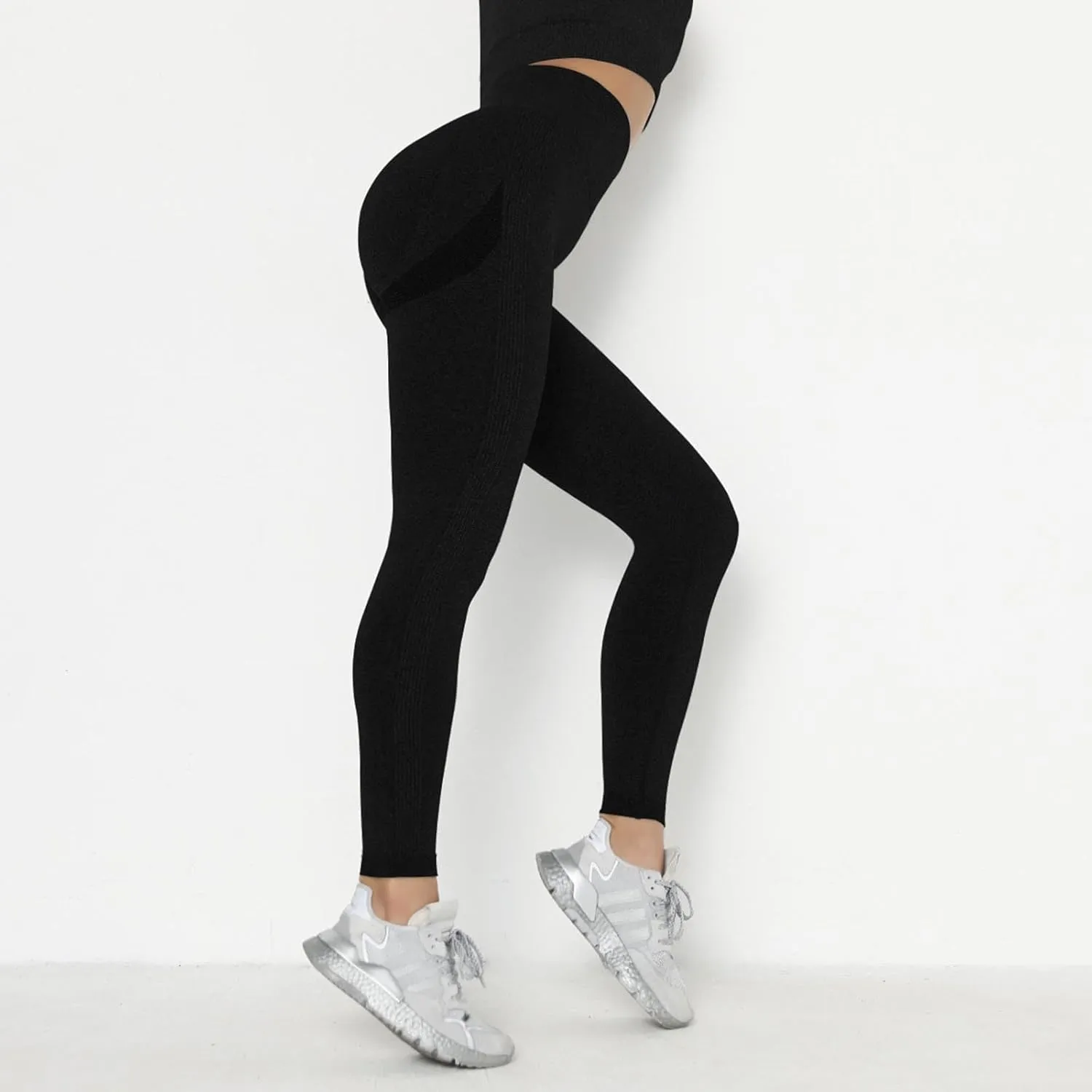 Women's High-Waisted Compression Shaping Leggings Ab Control Workout Smooth Comfortable Stylish Fitness Sexy Tight
