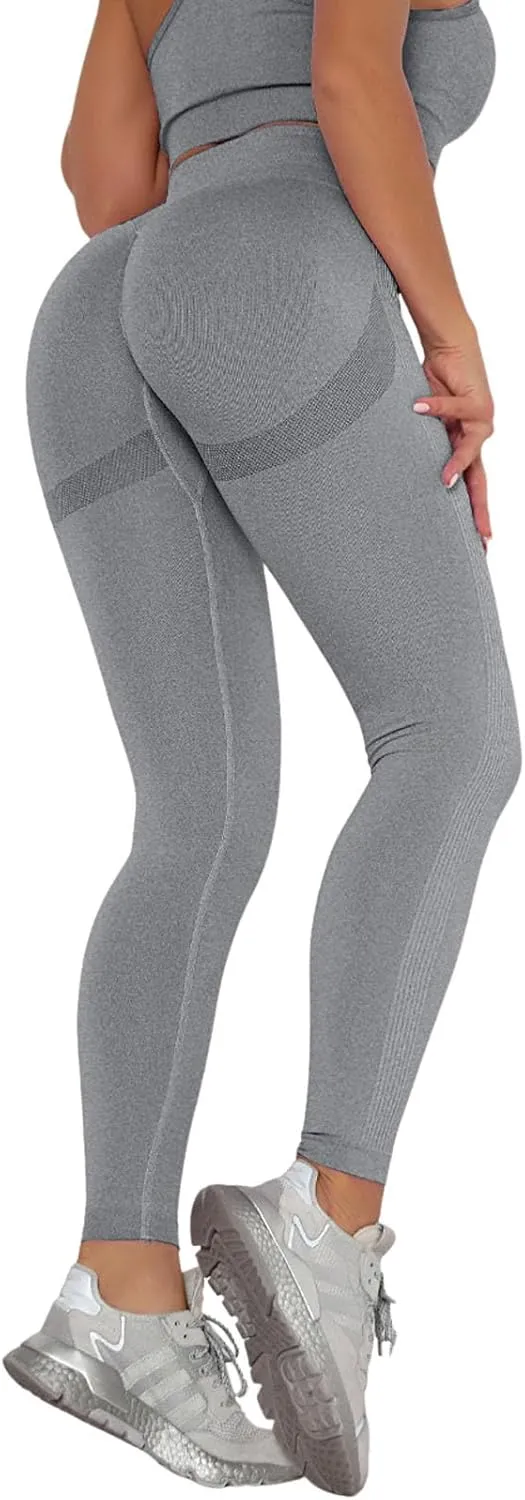 Women's High-Waisted Compression Shaping Leggings Ab Control Workout Smooth Comfortable Stylish Fitness Sexy Tight