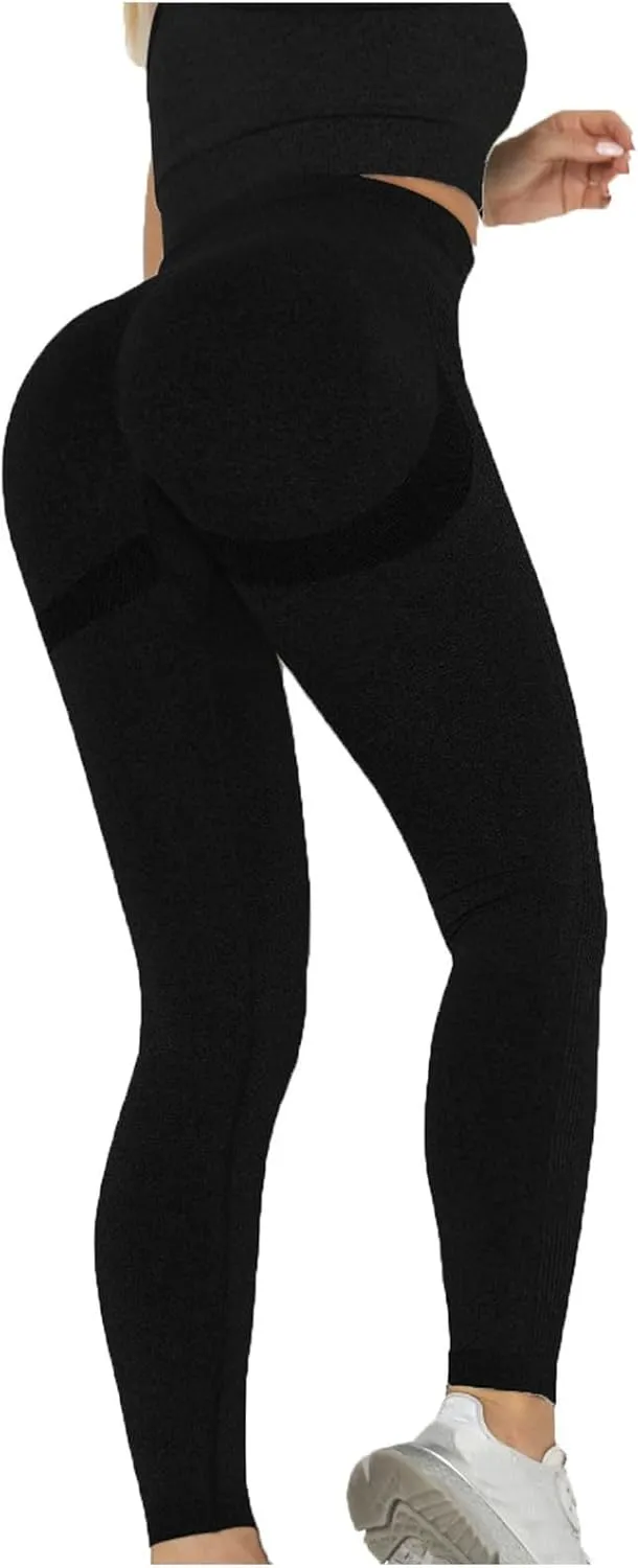 Women's High-Waisted Compression Shaping Leggings Ab Control Workout Smooth Comfortable Stylish Fitness Sexy Tight