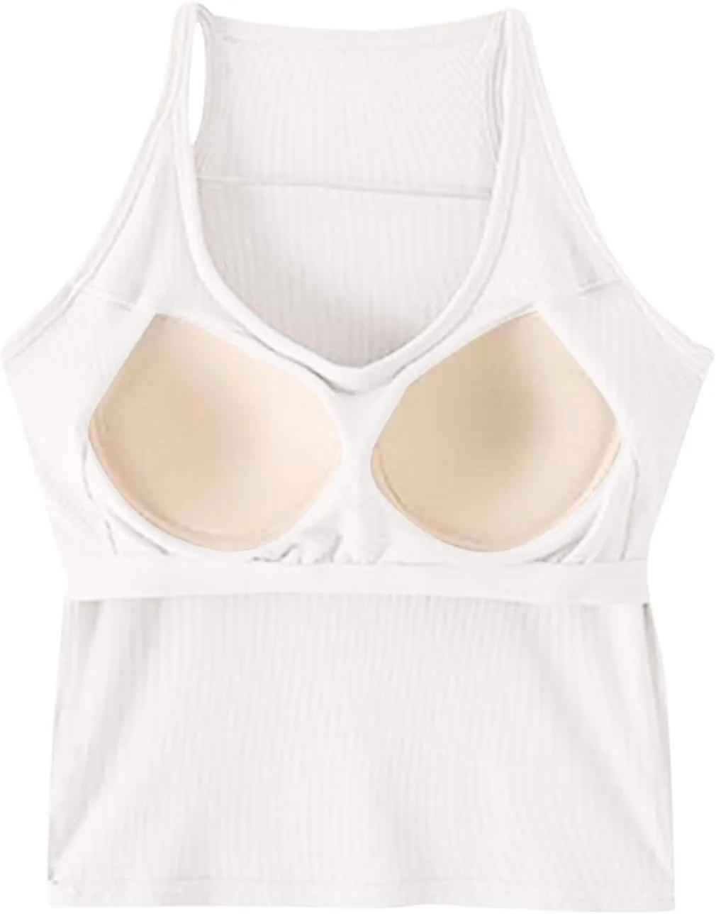 Women's Lounge Camisole Tank Tops Spaghetti Strap Rugular Fit Smooth Soft Athletic Workout Deep V Neck Tanks Shirts