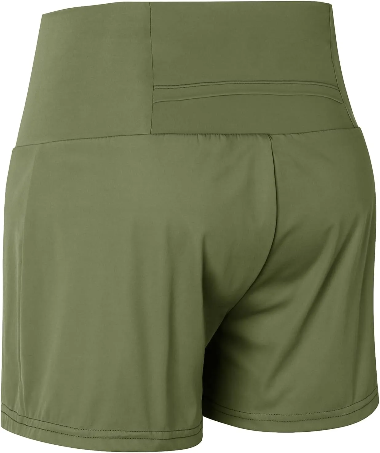 Women's Running Shorts High Waisted Sporty Workout Yoga Shorts Quick dry and Breathable Gym Athletic Shorts Pants