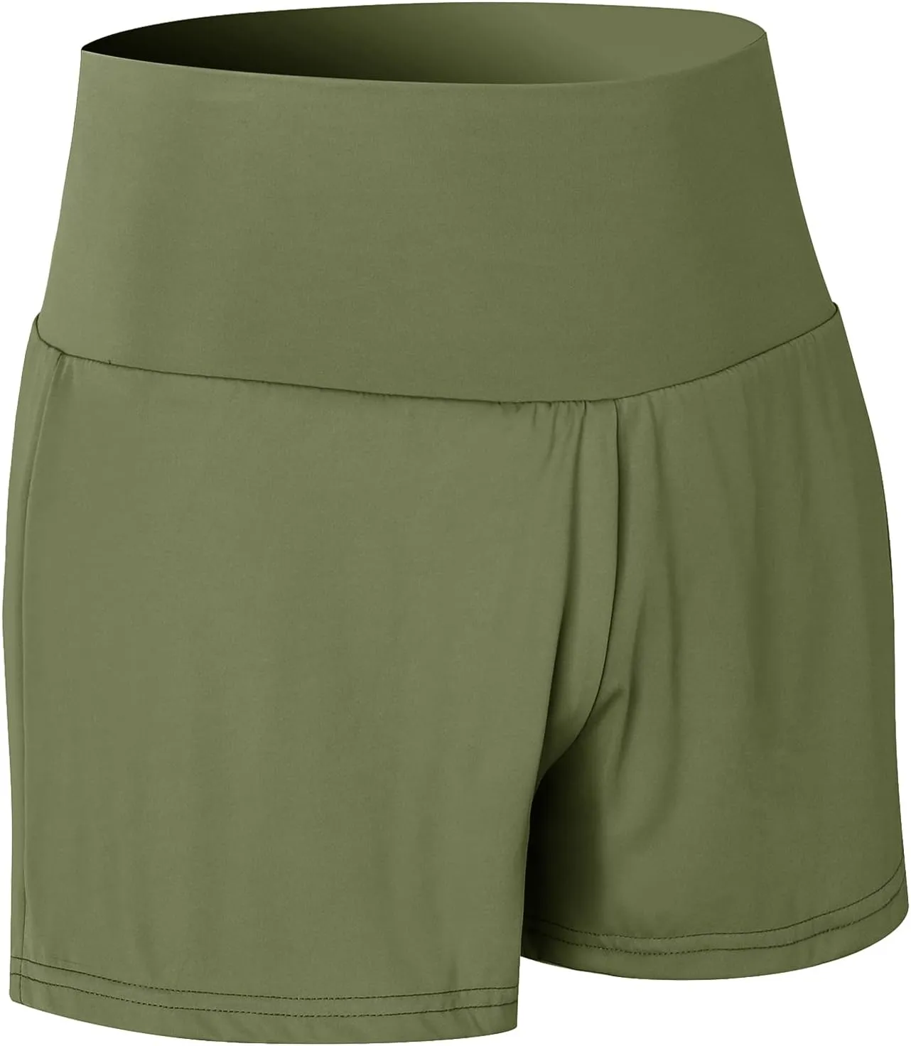 Women's Running Shorts High Waisted Sporty Workout Yoga Shorts Quick dry and Breathable Gym Athletic Shorts Pants