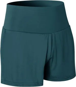 Women's Running Shorts High Waisted Sporty Workout Yoga Shorts Quick dry and Breathable Gym Athletic Shorts Pants