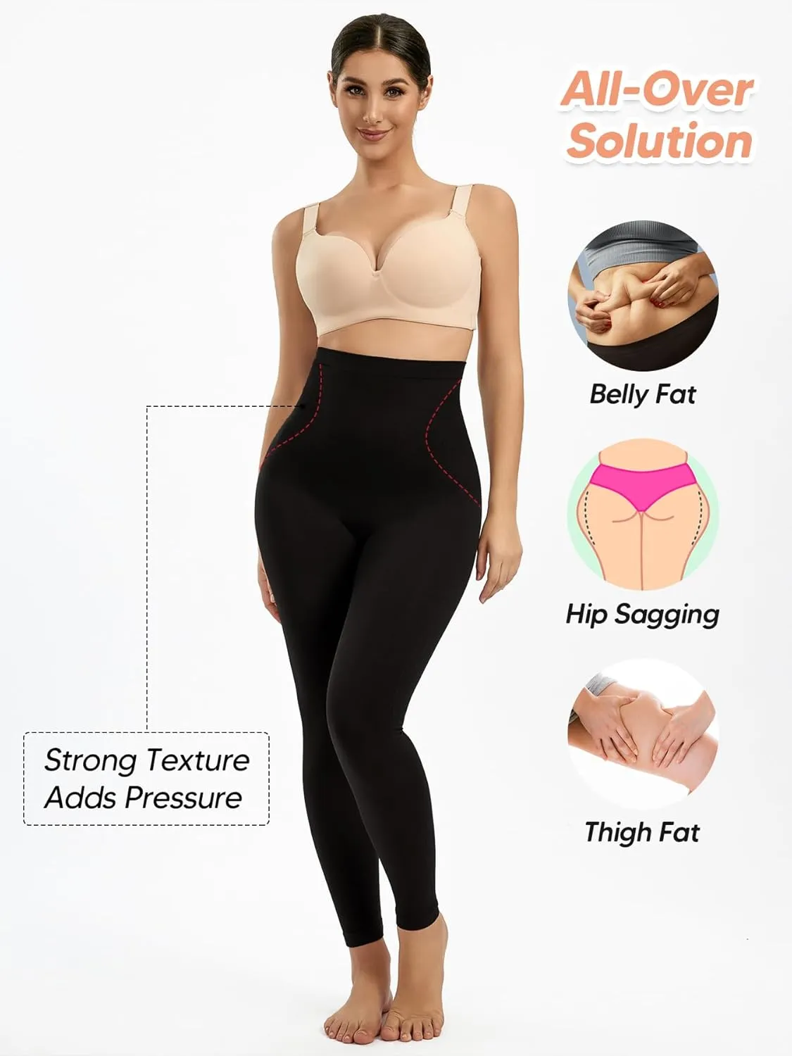 Womens Workout Leggings with High Waist Tummy Control, Buttery Smooth & Soft Seamless Activewear Leggings