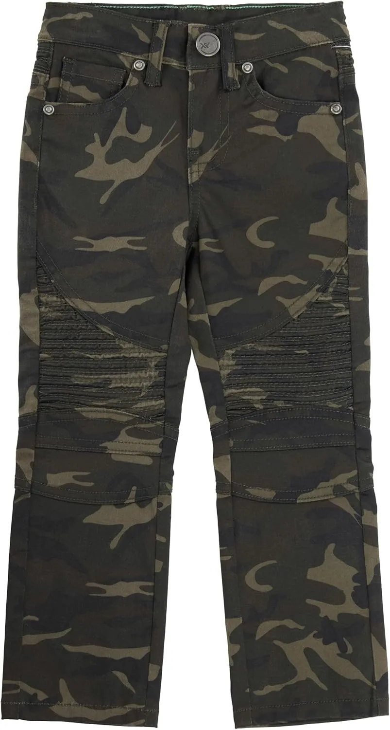 X RAY Boys Distressed Jeans (2T-16), Big Boy & Little Kids Stretch Slim Fit Pants, Ripped Denim Jeans for Boys